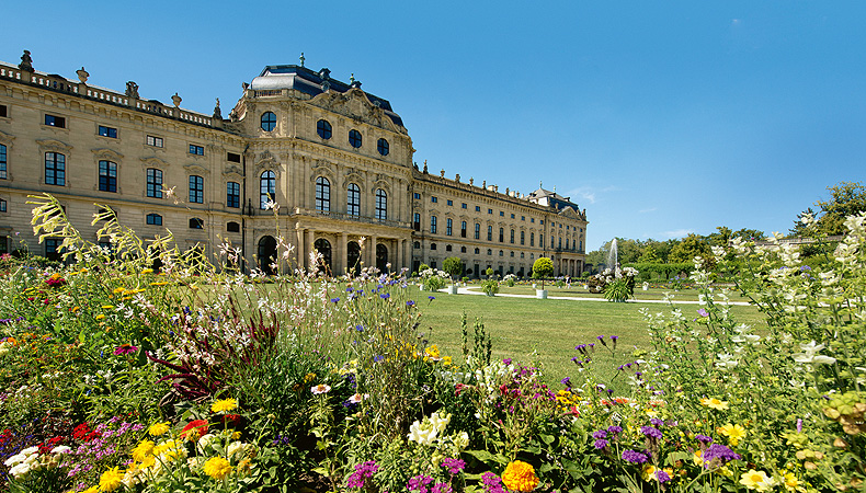Bild: Residenz Würzburg, Ostfassade